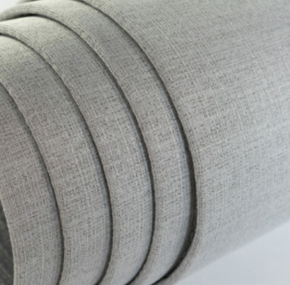 Luxe Linen Texture Self-Adhesive Wall Rolls (Cloud Grey)