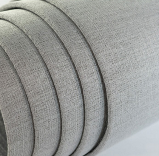 Luxe Linen Texture Self-Adhesive Wall Rolls (Cloud Grey)