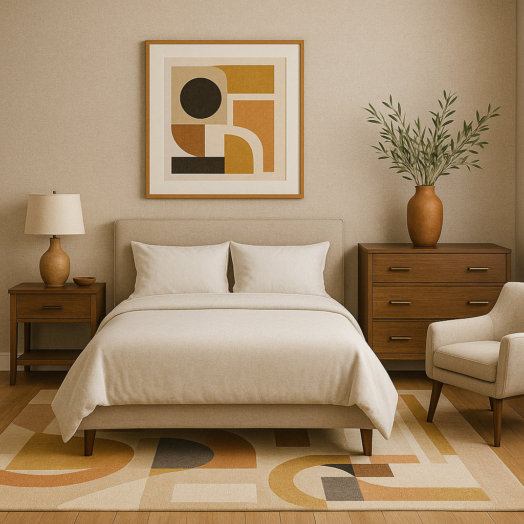 Luxe Linen Texture Self-Adhesive Wall Rolls (Desert Beige)
